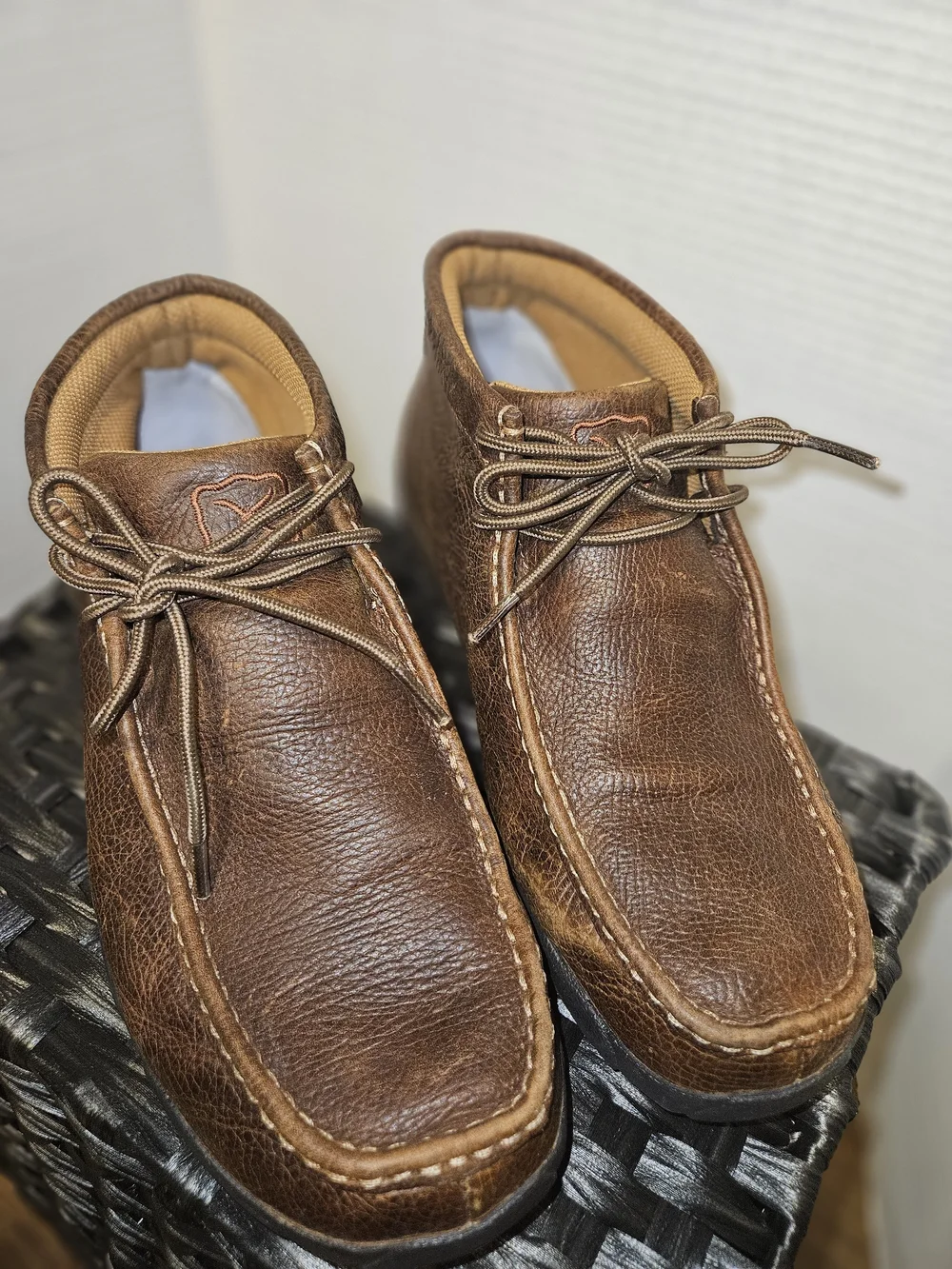 Twisted X Men's Dark Brown Leather Chukka Boots